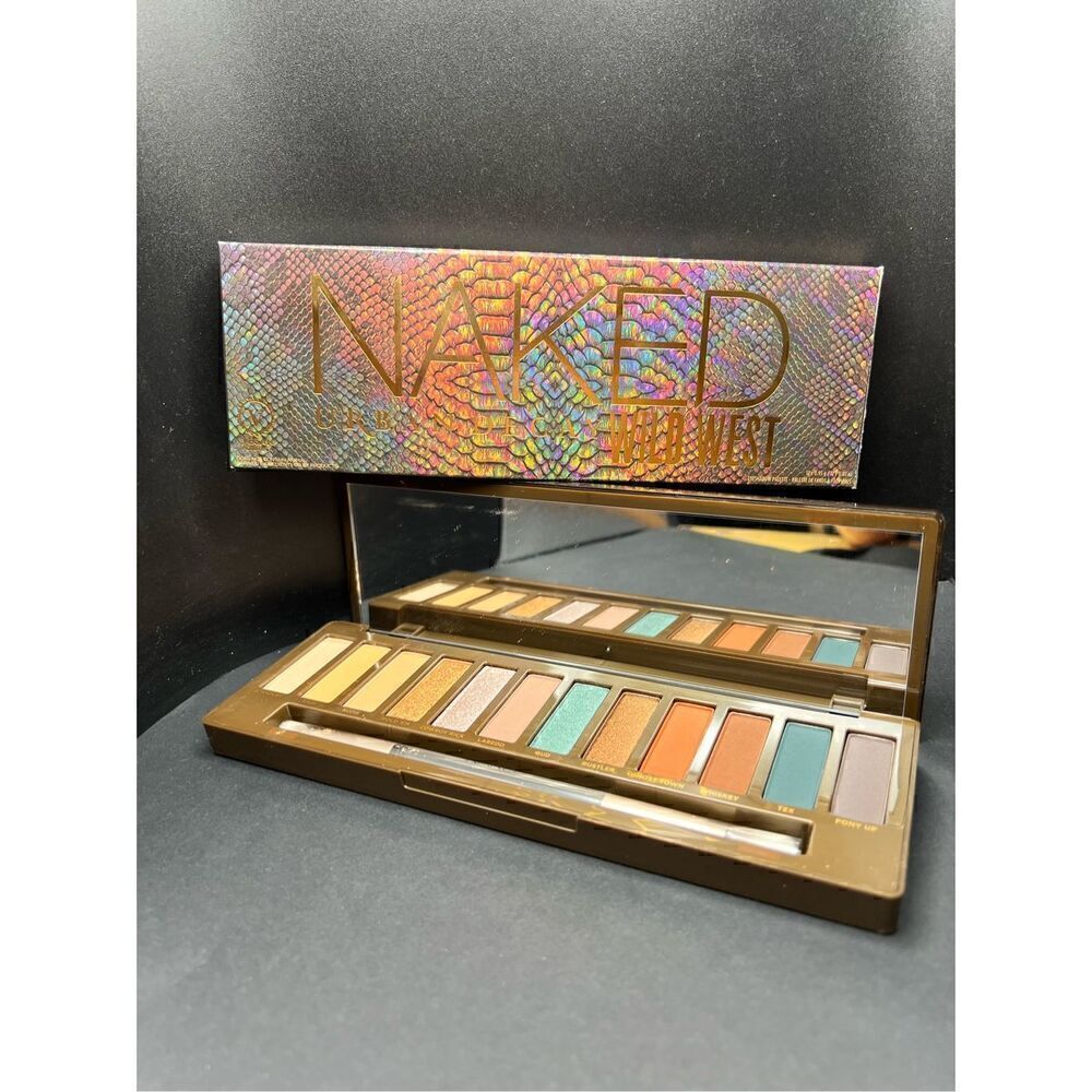 NIB! Urban Decay Naked Wild West 12 Pan Eyeshadow Palette Matte Shimmer Metallic